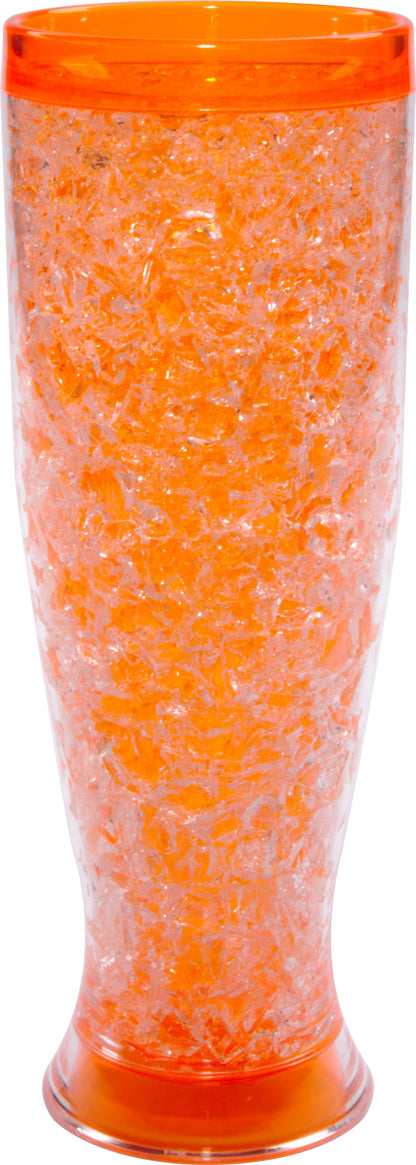 16oz / 473ml double wall translucent PS freezable glass.