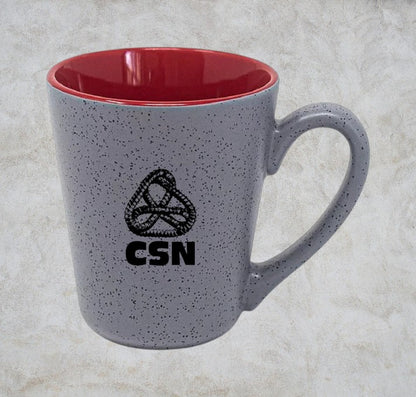 Tasse en céramique finition granit à deux-ton Firenze 16 oz. - M3088