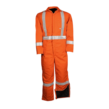 838CRT Twill Work Coverall with Reflective Stripes 