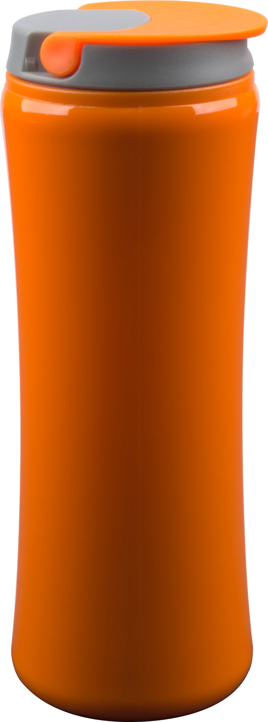 14oz / 414ml Flip Top Acrylic Double Wall Tumbler.