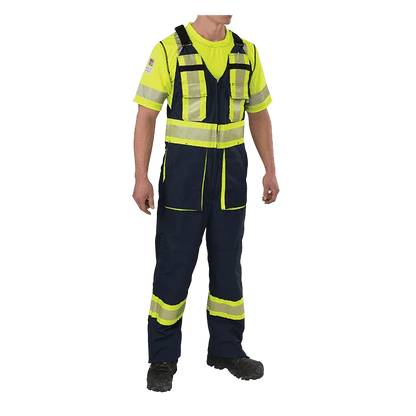 Salopette en Ripstop avec Bandes Réfléchissantes 9034HVT