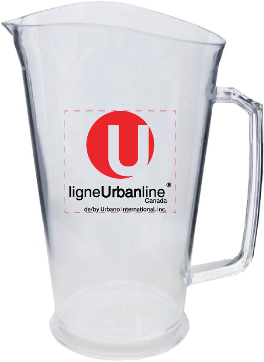 60 oz. Polystyrene Pitcher