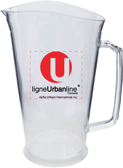 60 oz. Polystyrene Pitcher