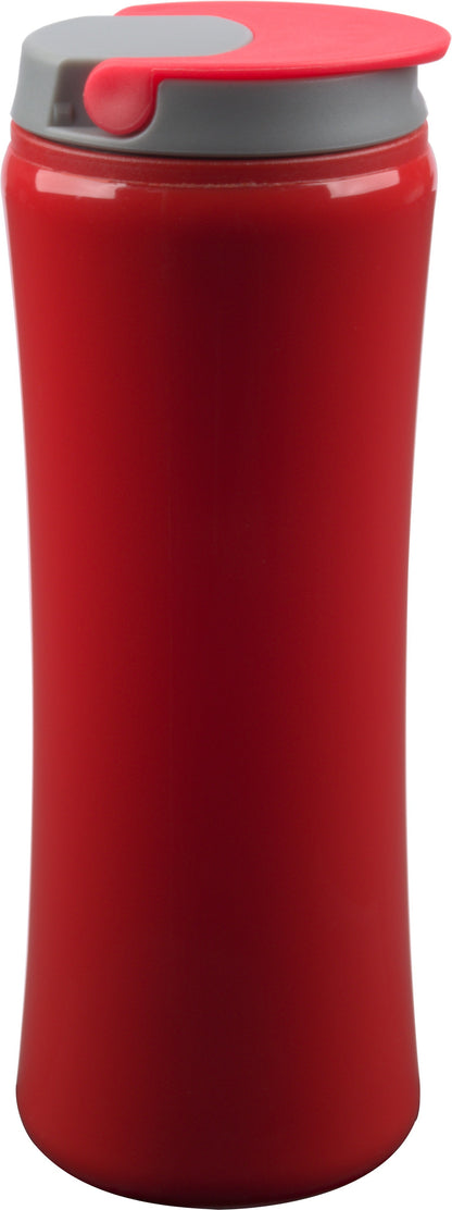 14oz / 414ml Flip Top Acrylic Double Wall Tumbler.