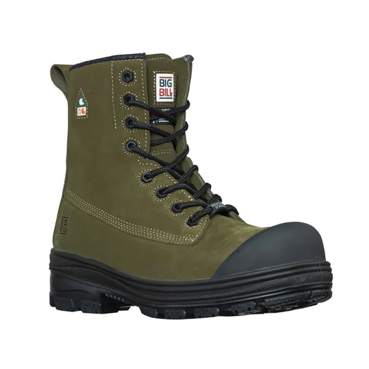 Bottes de Travail l'Original Sans Métal pour Hommes 8" - Vert olive militaire - BB5040