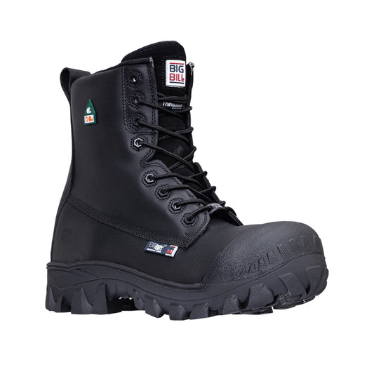 Botte de travail Big Bill Traction 4X4 Sans Métal Imperméable - Nubuck - BB6014
