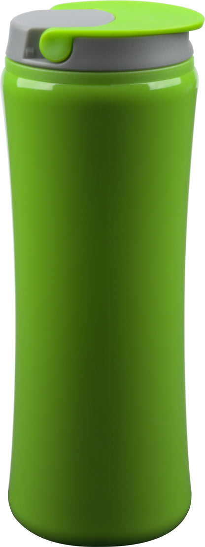 14oz / 414ml Flip Top Acrylic Double Wall Tumbler.