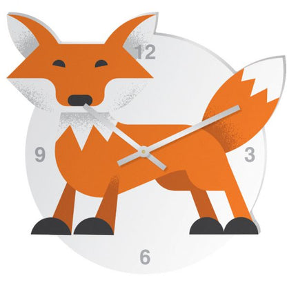 Horloge murale sur mesure en acrylique blanc 1/8" impression quadrichromie