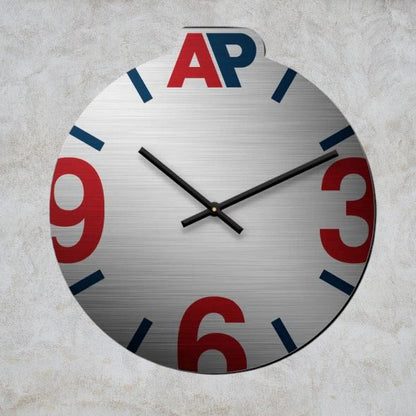 Horloge murale sur mesure Aluma-Tech quadrichromie