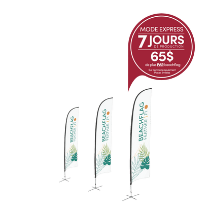 Beachflag feather model