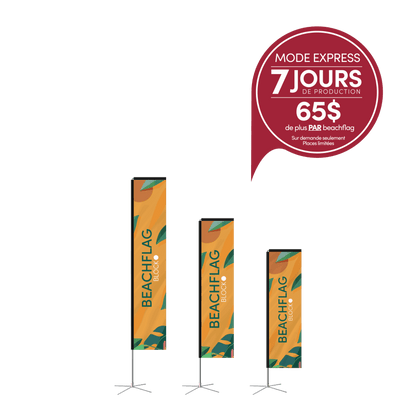 Beachflag - Block model