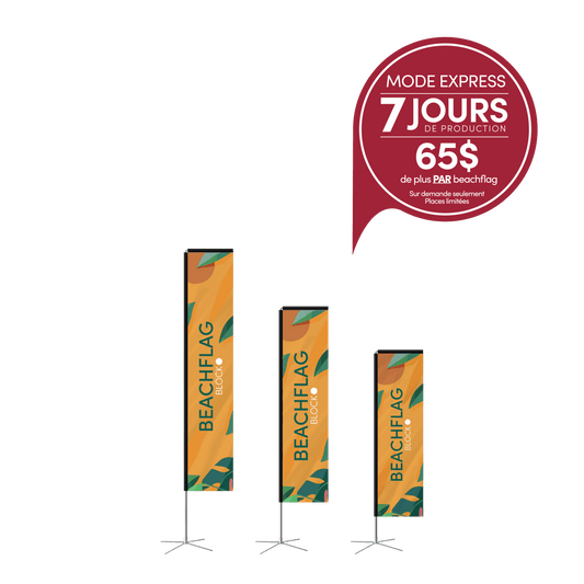 Beachflag - Block model