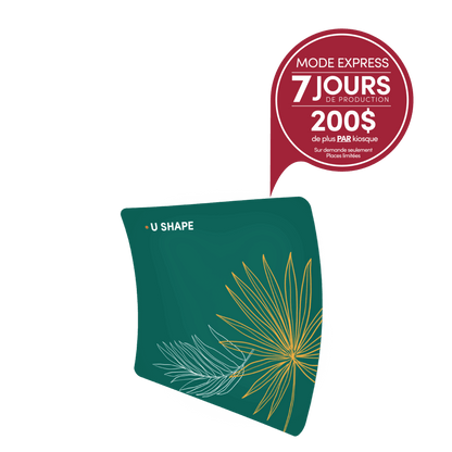 TUBE KIOSK - U-SHAPED 20'