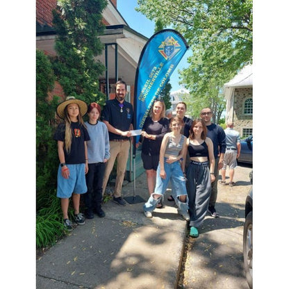 Beachflag model Teardrop