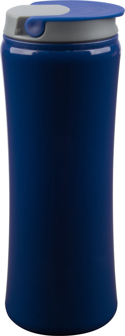 14oz / 414ml Flip Top Acrylic Double Wall Tumbler.