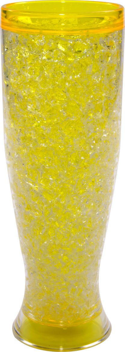 16oz / 473ml double wall translucent PS freezable glass.