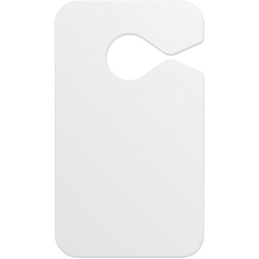 .020 vignettes de stationnement vinyle blanc (2.75" x 4.75") - Non imprimé