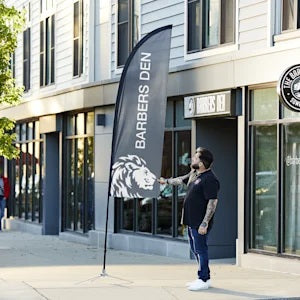 Drapeaux ailes (feather)