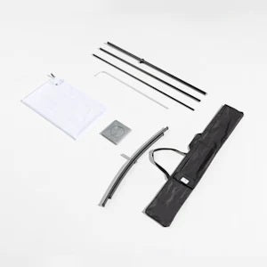 Drapeaux publicitaires rectangulaires