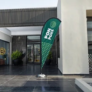 Drapeaux gouttes (teardrop)