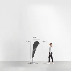 Drapeaux gouttes (teardrop)