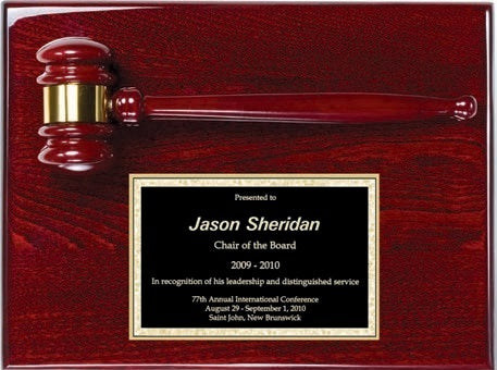 Plaque avec marteau AGP30-PL