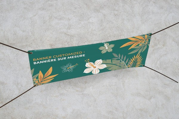 Bannières sur mesure