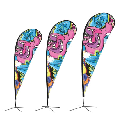 Beachflag model Teardrop