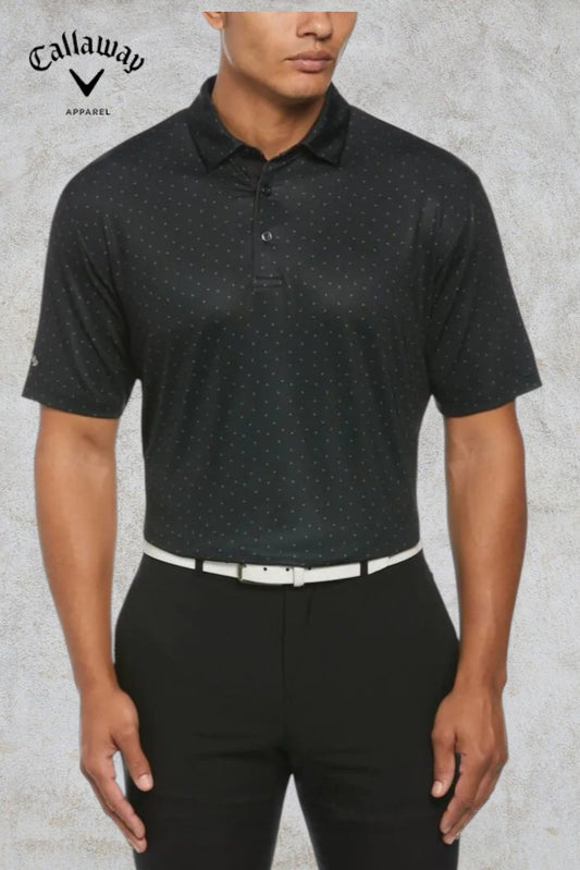 CALLAWAY POLO À IMPRIMÉ MICRO CHEV. CGM791