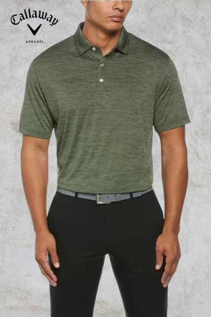 CALLAWAY POLO TEXTURÉ À RAYURES BRISÉES. CGM737