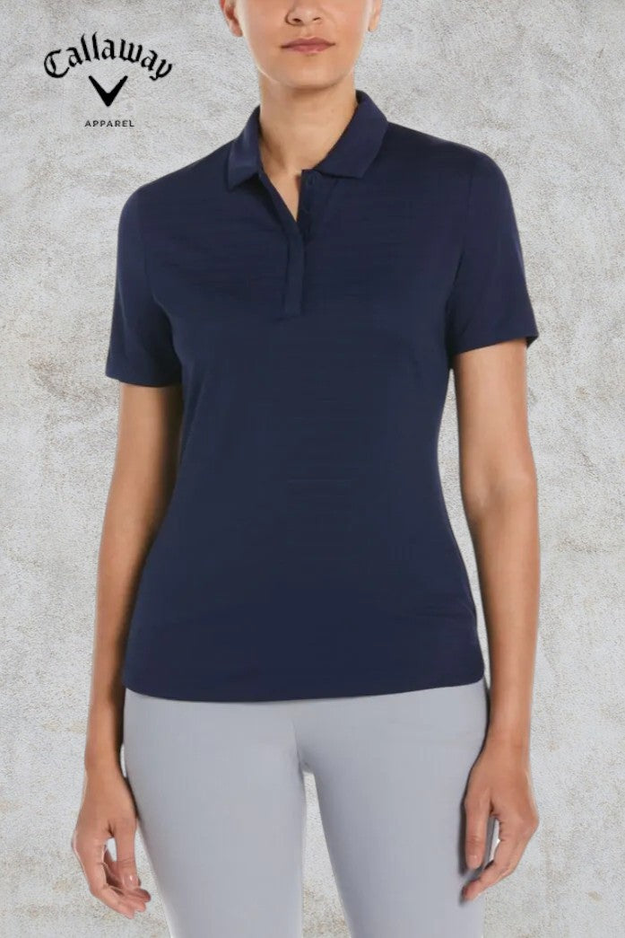 Polo Callaway Texture Horizontal Éco Femmes