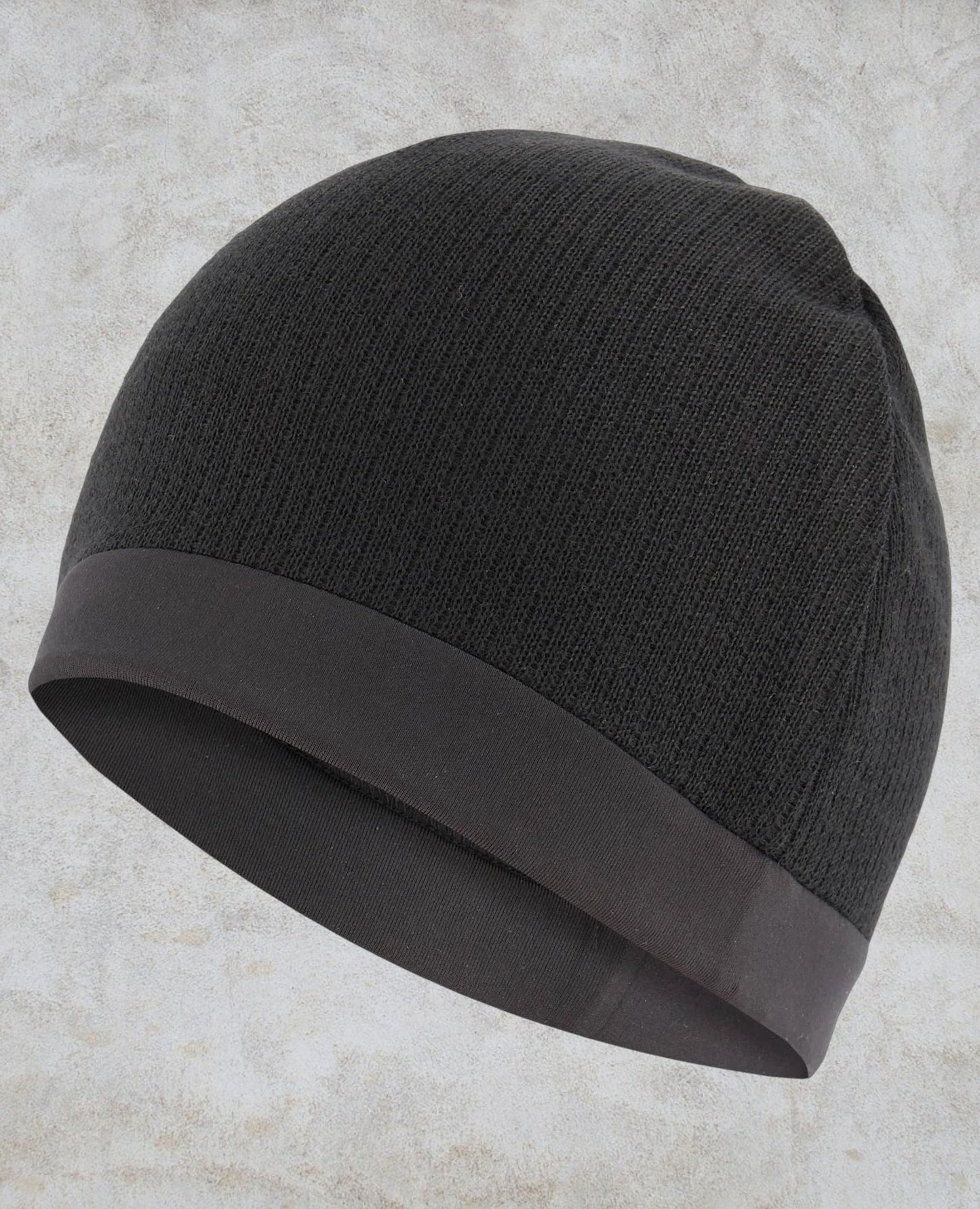 Tuque en tricot doublée de molleton