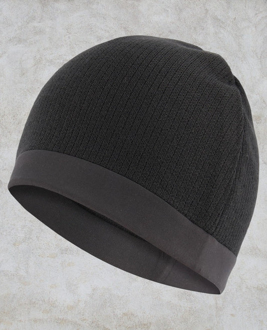 Tuque en tricot doublée de molleton