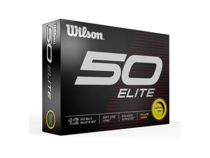 Wilson Staff 50 Elite - Callaway SuperSoft - Couleur Neon