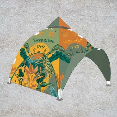 DOME TENT ROOF 17X17