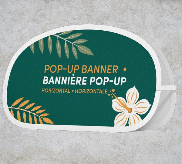 Pop up banner - Horizontal