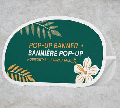 Pop up banner - Horizontal