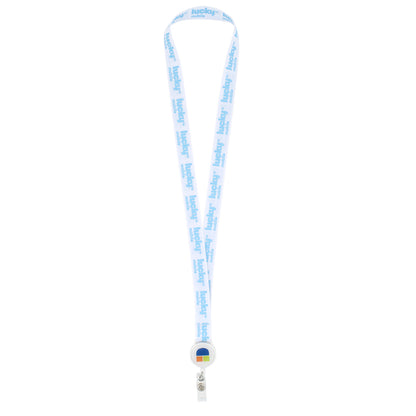 Lanières Trade Show Classiques avec badge rétractable