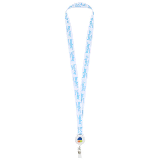 Lanières Trade Show Classiques avec badge rétractable