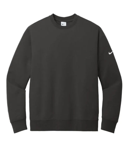 NIKE CHANDAIL COL ROND CLUB FLEECE AVEC LOGO SWOOSH SUR LA MANCHE. NKFD9863