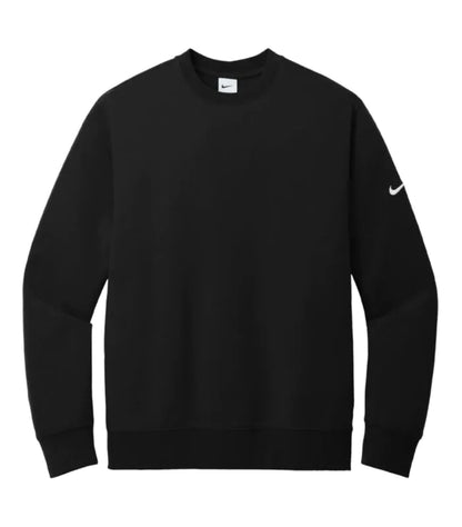 NIKE CHANDAIL COL ROND CLUB FLEECE AVEC LOGO SWOOSH SUR LA MANCHE. NKFD9863