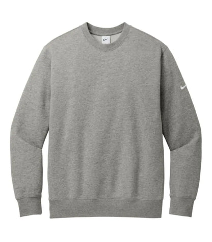 NIKE CHANDAIL COL ROND CLUB FLEECE AVEC LOGO SWOOSH SUR LA MANCHE. NKFD9863