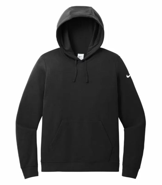 NIKE CHANDAIL À CAPUCHON MOLLETON CLUB AVEC SWOOSH À LA MANCHE POUR FEMMES. NKFD9889