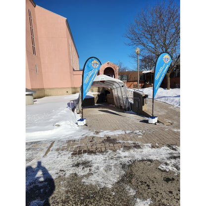 Beachflag model Teardrop