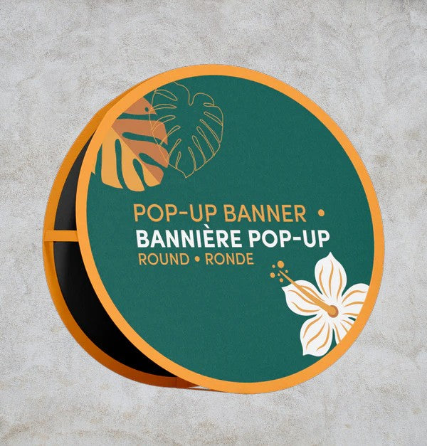 Pop up banner - Round