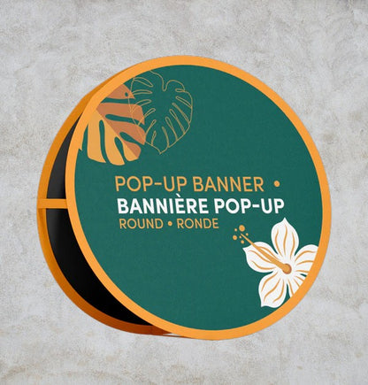 Pop up banner - Round