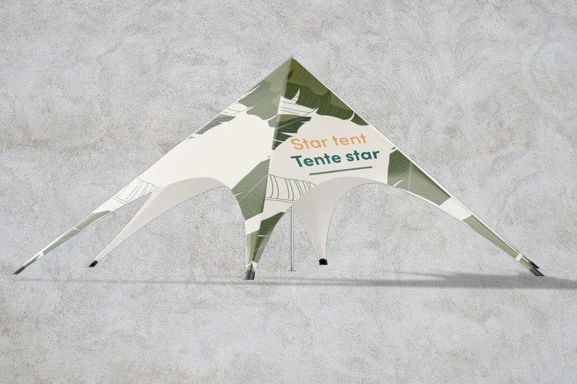 ROOF - PRINTED STAR TENT 53X53 