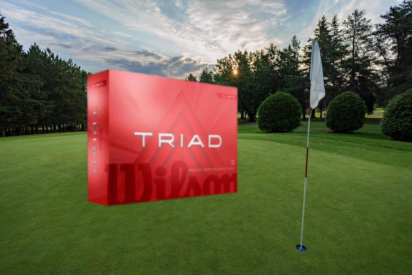Wilson Triad Golf Ball - WG2009001+