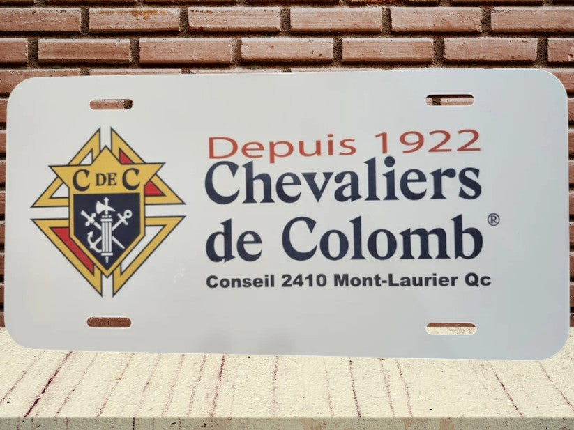 3rd degree customizable plaque