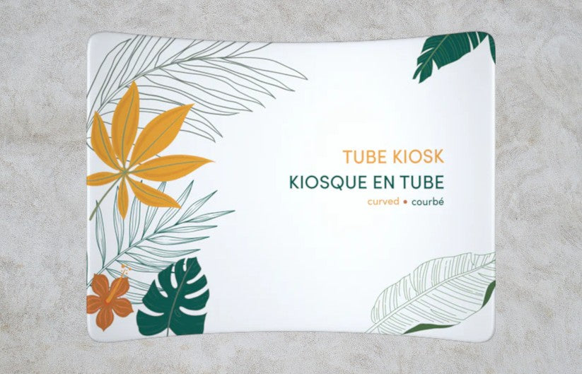 TUBE KIOSK - CURVED 8'